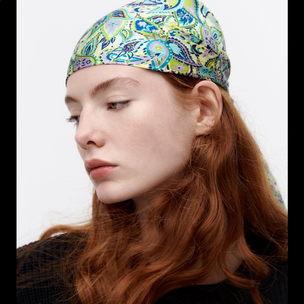 ZARA SILK SCARF